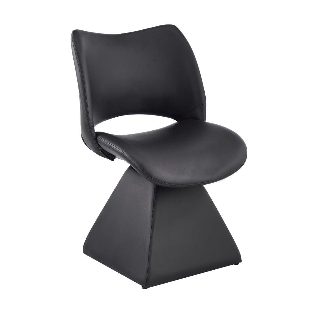 Sedia da Ufficio Girevole Schienale Alto ¨C Xylo ¨C Similpelle Nero, Design Moderno