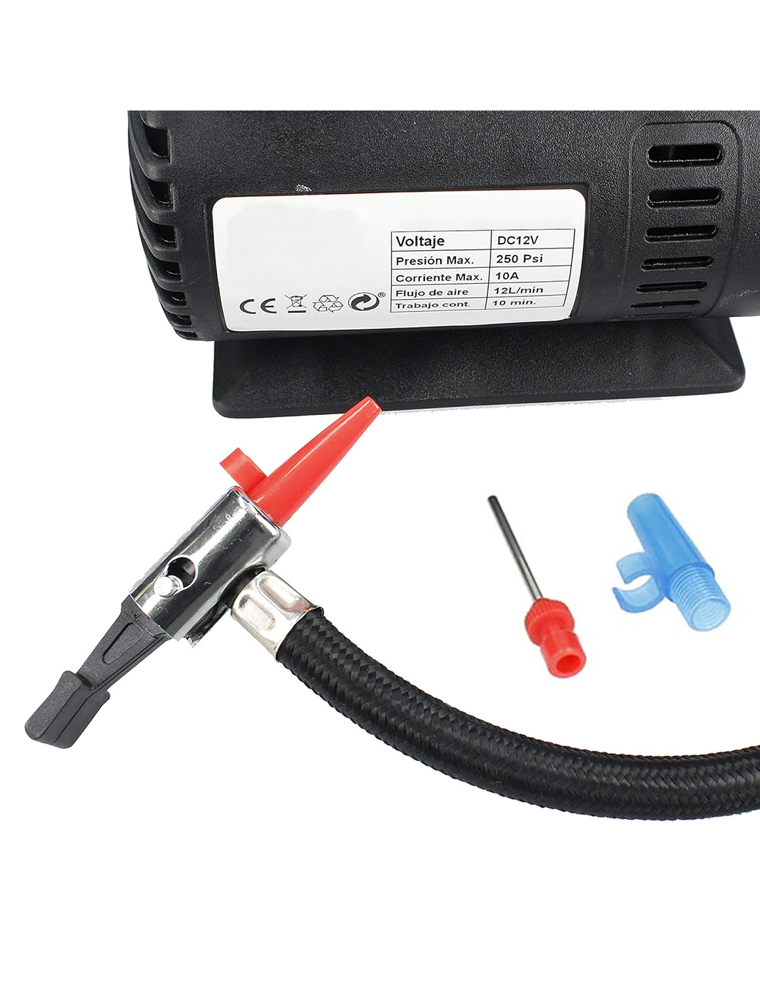 Mini Compressore Portatile 12V 250 PSI per Auto Camper