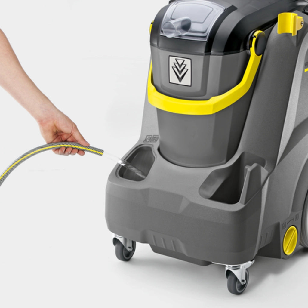 KARCHER Lavatappeti e lavamoquette professionale Puzzi 30/4 - Max. prestazioni di area: 60 – 75 m²/h - Portata aria: 74 l/s - Aspirazione: 254 / 25.4 mbar / kPa