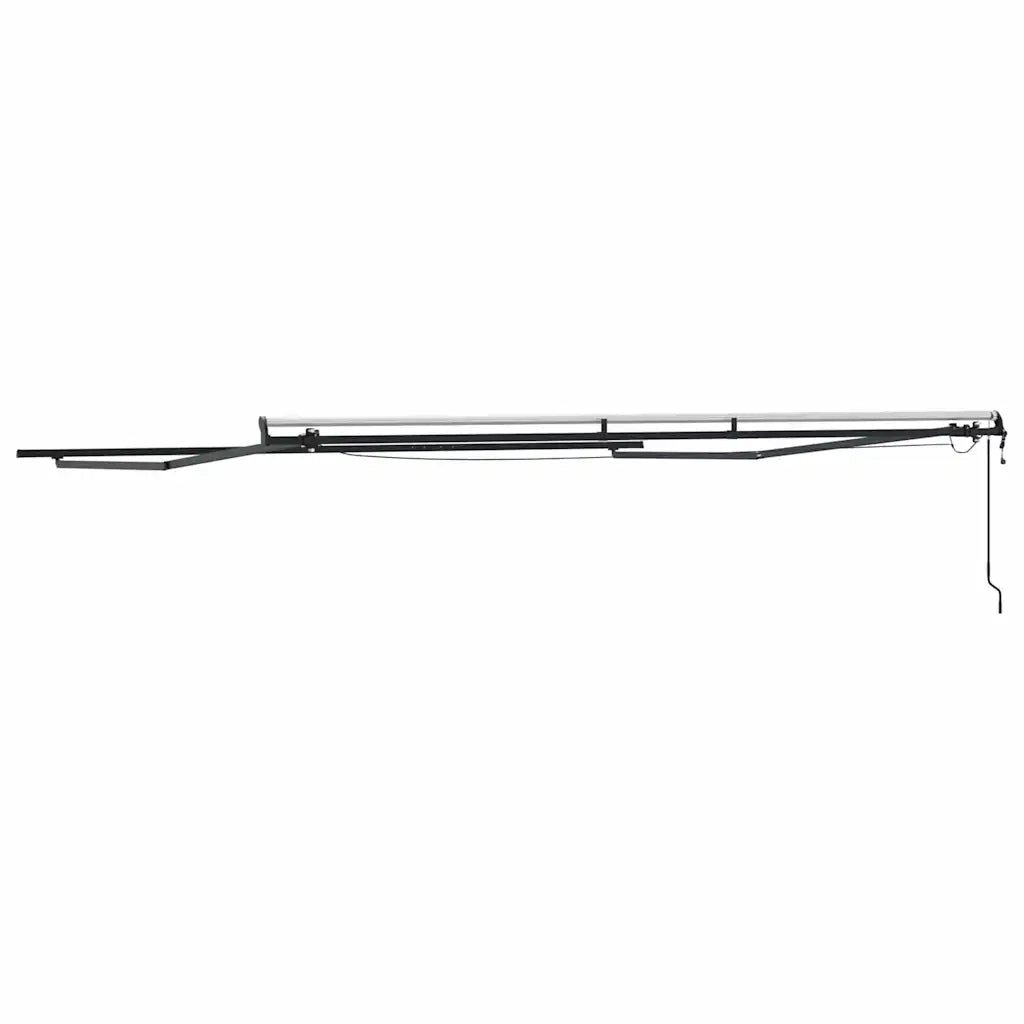 Tenda da Sole con Antracite 5 × 3,5 m Metallo 313267