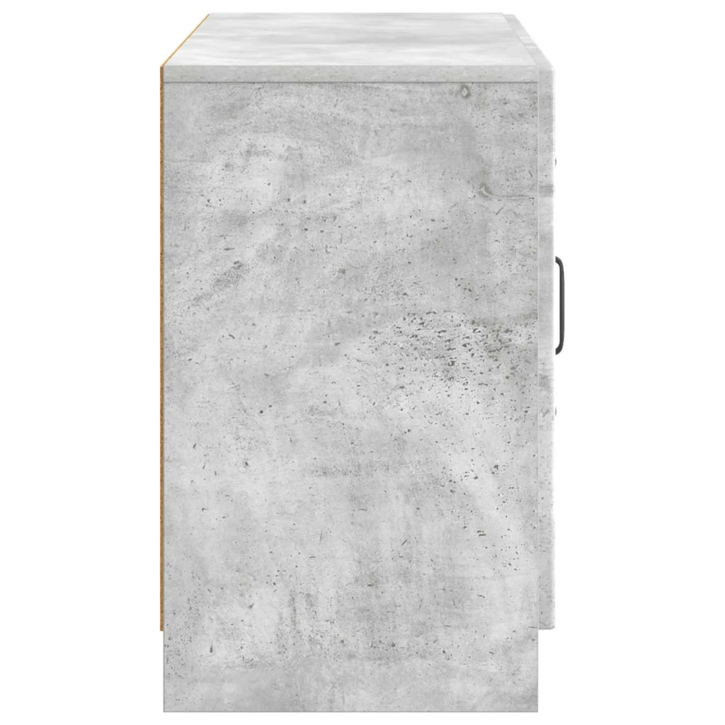 Credenza Grigio Cemento 89 x 34,5 x 57 cm Legno ingegnerizzato