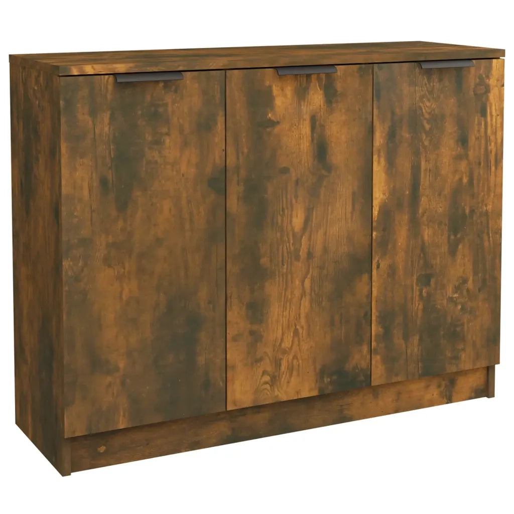 Credenza Rovere Fumo 90,5x30x70 cm in Legno Multistrato cod mxl 5689