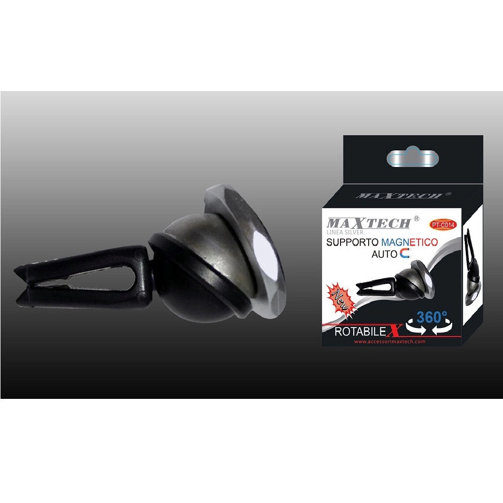Trade Shop - Porta Cellulare Universale Smartphone Da Auto Supporto Magnetico Maxtech Pt-c014 -