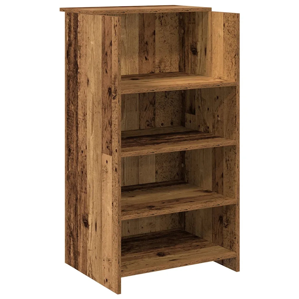 Banco Reception Legno Vecchio 135x50x103,5 cm Legno Multistrato 3324194