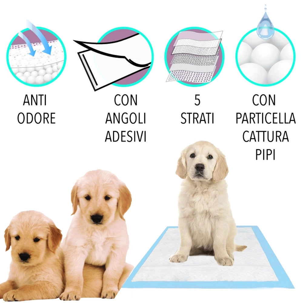 Trade Shop - Traversine Per Cani E Gatti Tappeti Assorbenti 60x90cm Offerta Miglior Prezzo -