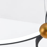 Lampada Black Ring 3 Led + Pilota APP752-30-40-50