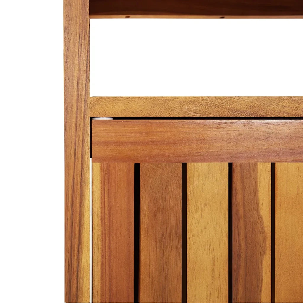 Tavolo Consolle | Tavolo d'Ingresso da Giardino 110x35x75 cm Legno Massello Acacia