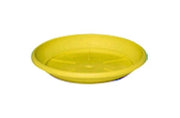 Piatto Per Vaso Similcotto Spazz Diametro 22 Giallo Set 5 Pezzi - Arca