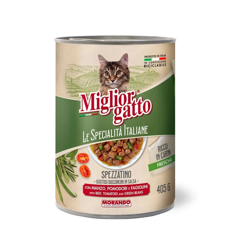 MIGLIORGATTO SPECIALITÀ ITALIANE BOCCONCINI 405 G MANZO POMODORI FAGIOLINI