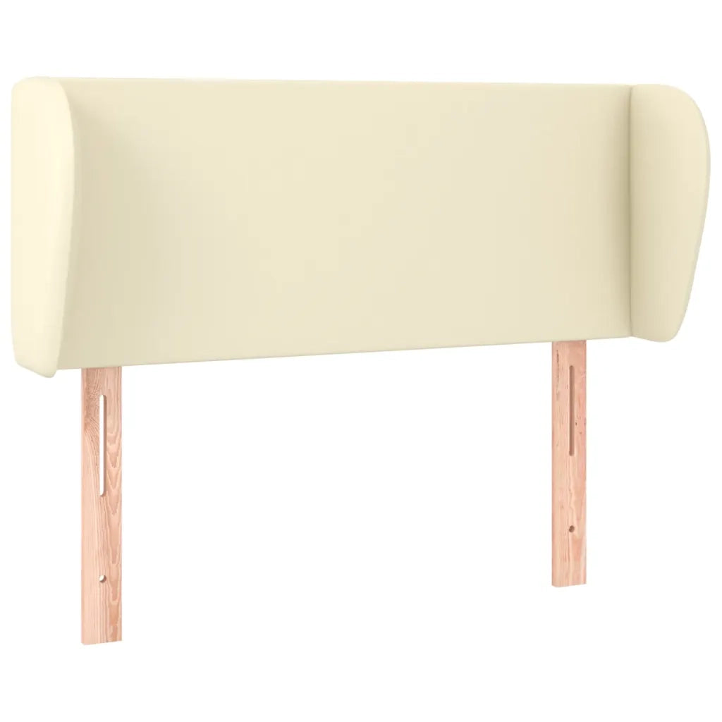 Testiera ad Orecchio Crema 83x23x78/88 cm in Similpelle 3116938