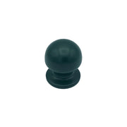 Pomolo fisso per porta SAGUATTI 869/50SAB in alluminio verde opaco