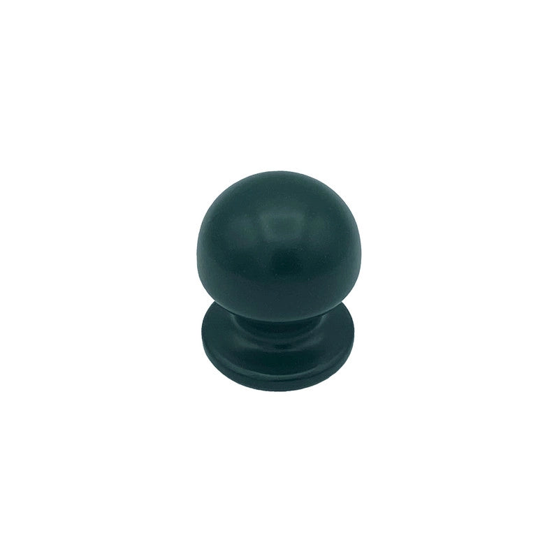 Pomolo fisso per porta SAGUATTI 869/50SAB in alluminio verde opaco