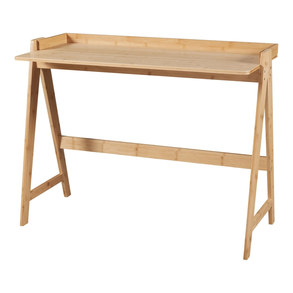 Scrivania/Postazione di lavoro 123 x 53 x 80 cm Bambù naturale 03_0009055