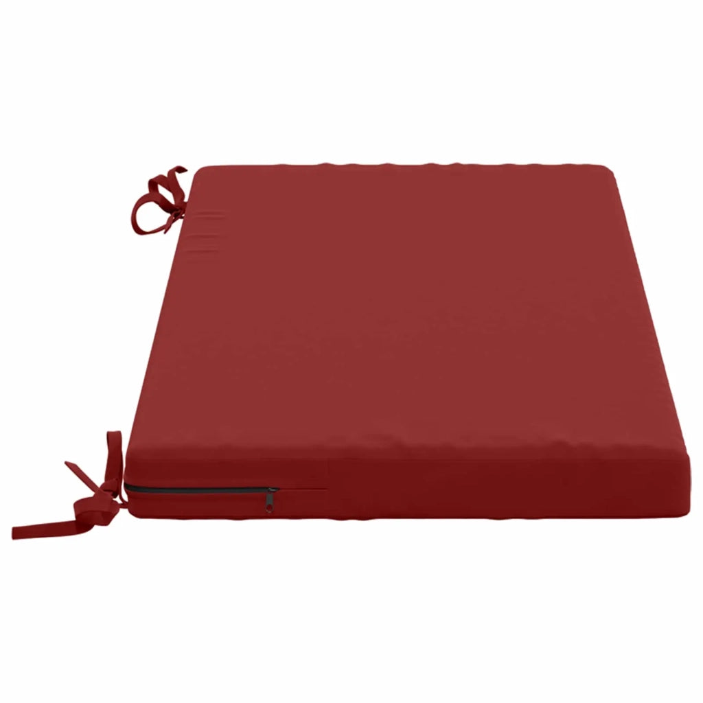 Cuscino per panchina SOEST 100% Poliestere Rosso Vino 948672