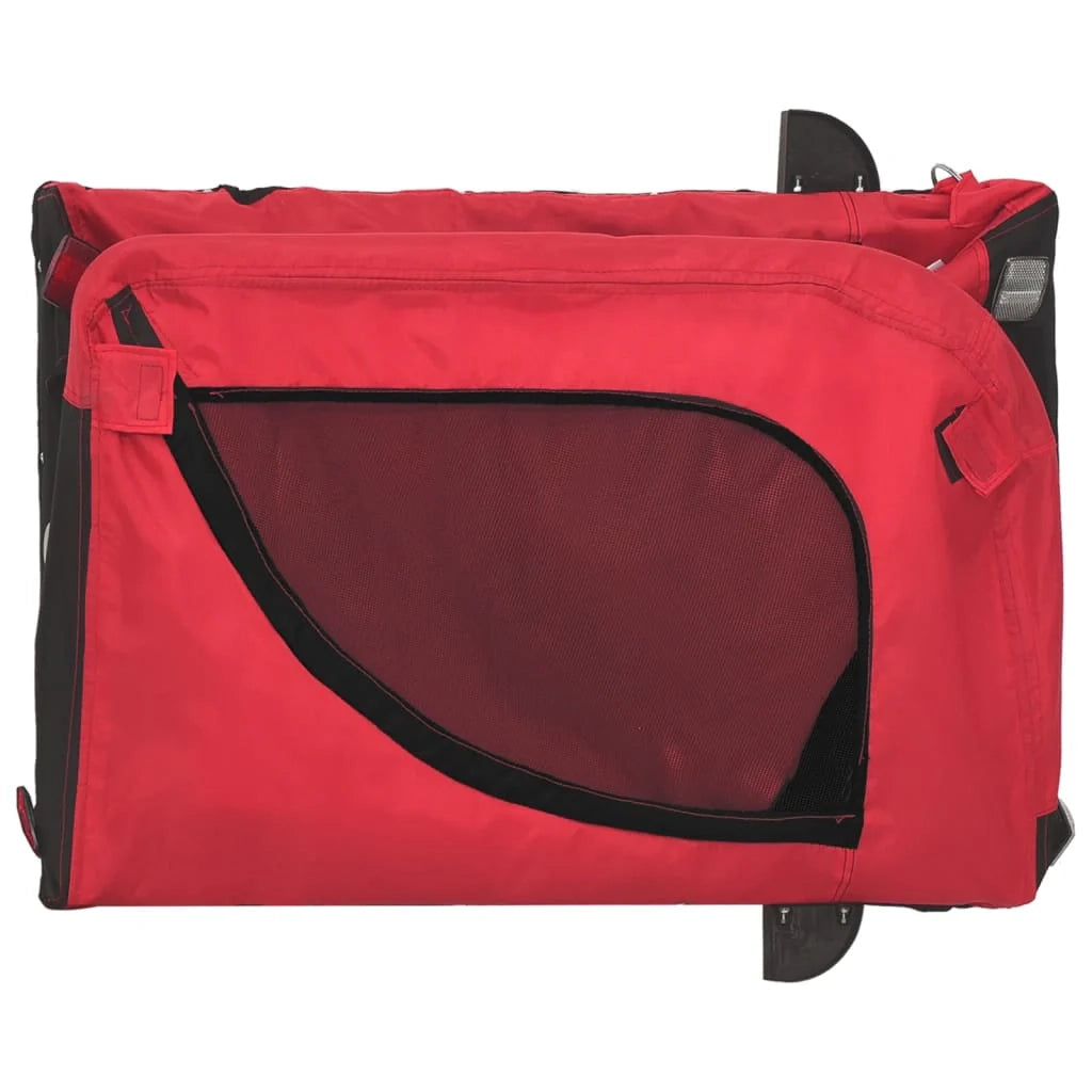 Rimorchio/carrello per animali domestici rosso 02_0044363