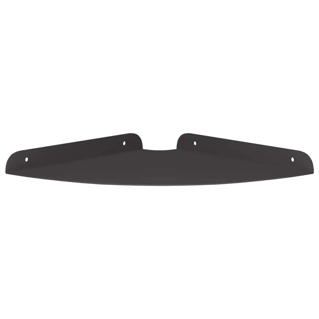 Mensola Galleggiante per Angolo 2 pcs Nero 24 x 24 x 2 cm