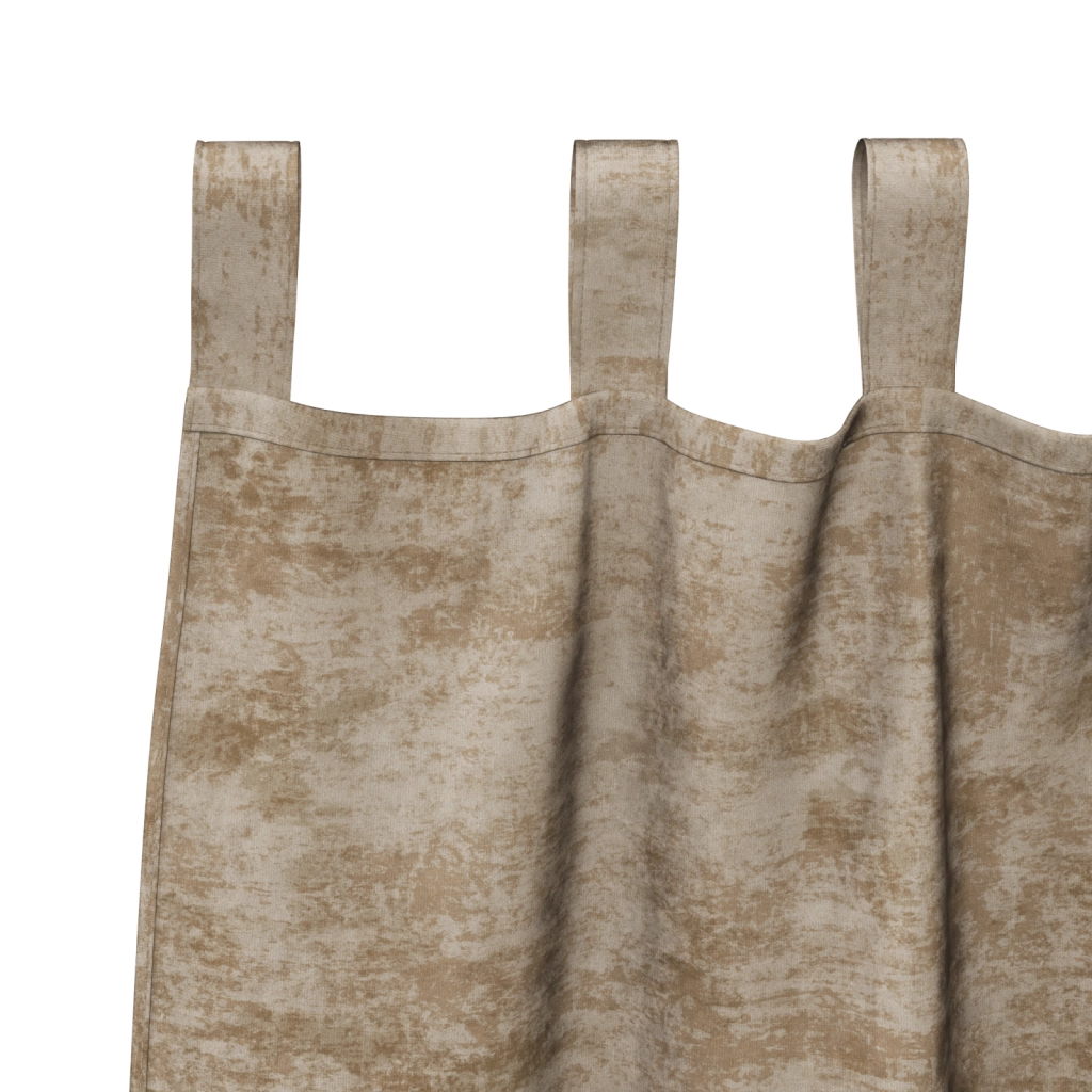Tende 2 pz con Occhielli Champagne 140x140 cm