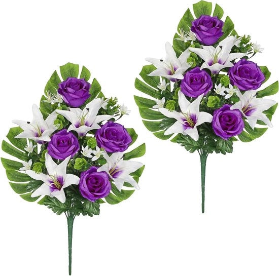 Set di 2 fiori di arte - decorazione grafica con crisantemi e gigli - decorazione di cimitero decorazione di lutto - decorazione di cimitero fiori

Modello: 
Specifica tecnica: 
Codice prodotto: