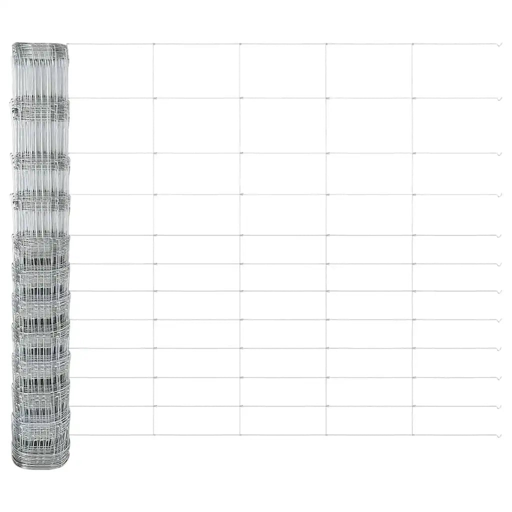 Palo della recinzione Zincato 50 x 1,4 m Acciaio