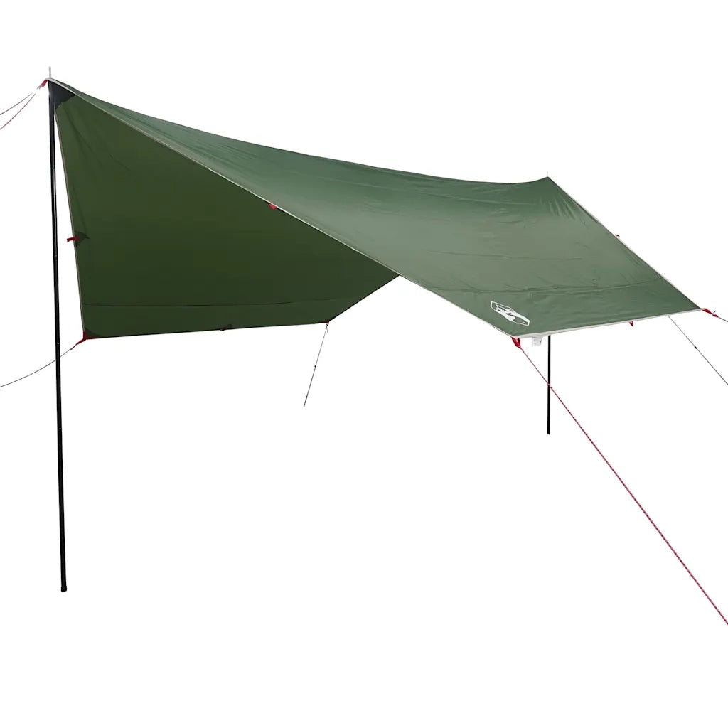 Telone da campeggio | Tenda da campo Verde 430x380x210 cm Impermeabile