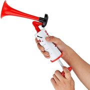 Lavatrice di suono per mano - Pompa di mano con cornetta - Produttore di rumore - Compatta e portatile - Sicurezza per barca e auto - Ideale per eventi sportivi
