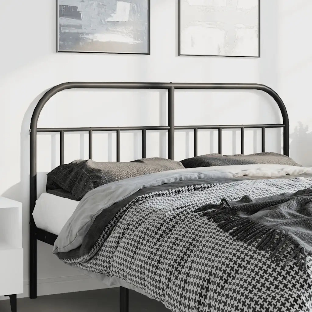 Testiera di Ricambio in Metallo Nero 150 cm 353669