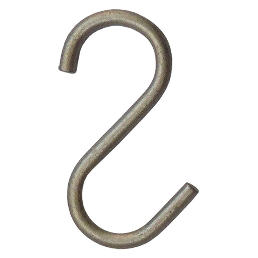 GANCI AD 'S' PER BARRA APPENDIMESTOLI finitura nichelata  - BricoGo