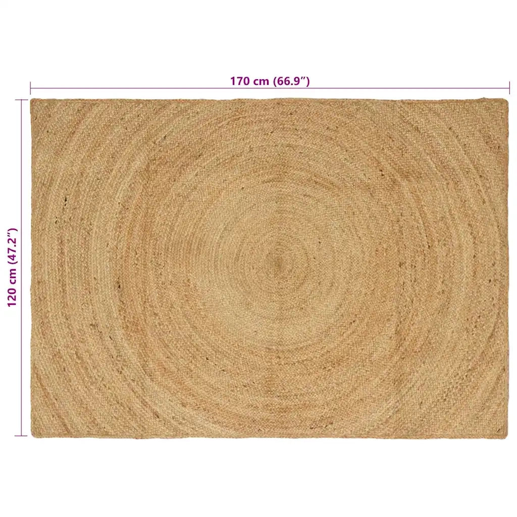 Tappeti per area Naturale 120 x 170 cm Juta