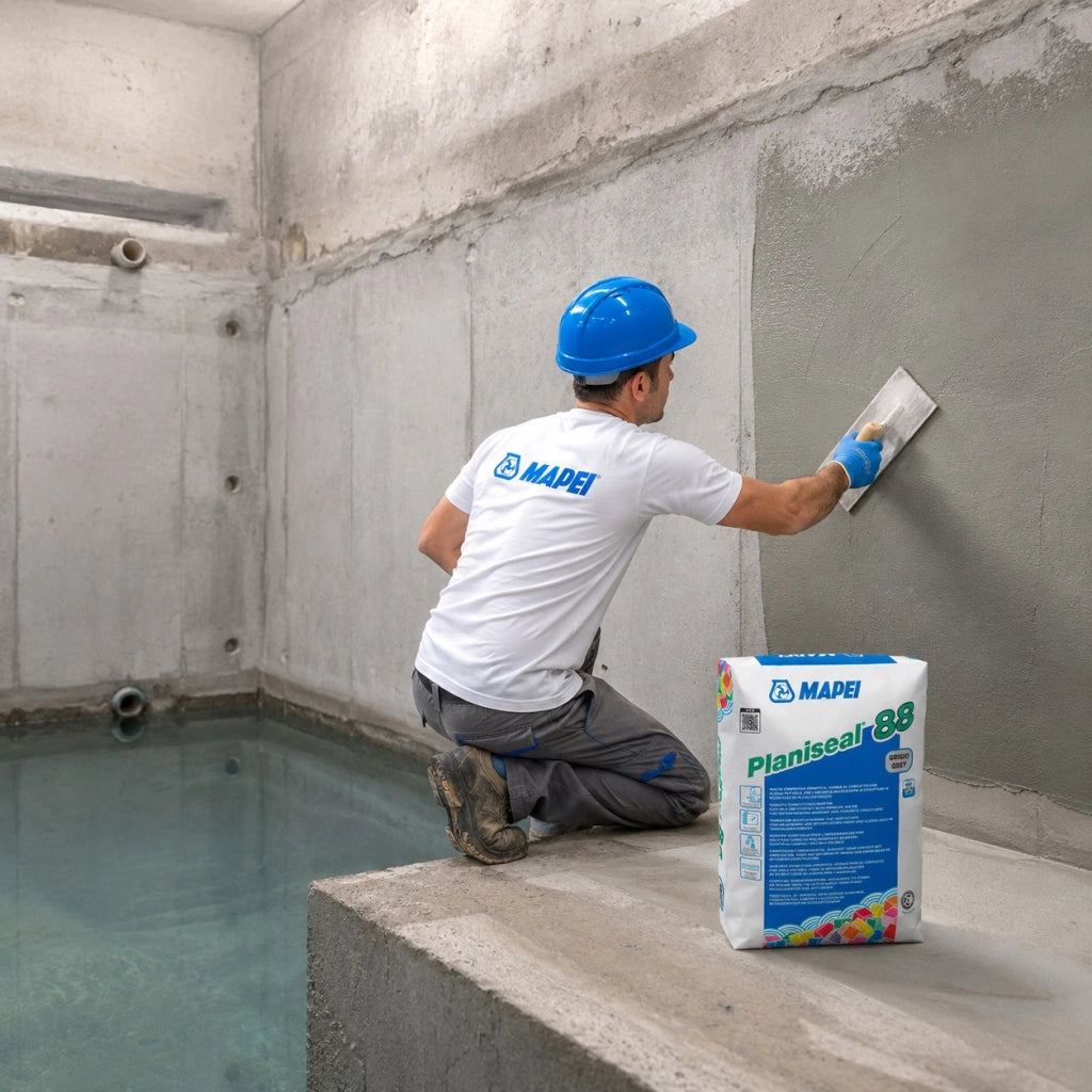 Cemento osmotico grigio planiseal 88 impermeabilizzazione murature 25 kg