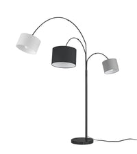 Piantana da Interno  E27 in Metallo Nero Opaco