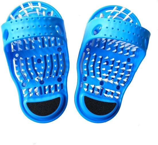 Set di pulizia per piedi 2 pezzi, scrub per piedi, kit di pulizia per bagno, per donne e uomini, per doccia e spa, massaggi e pulizia per piedi