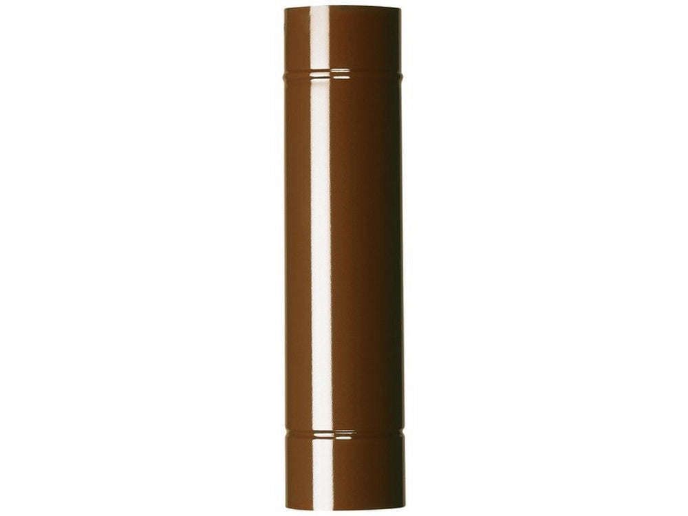 6pz tubo per stufa a legna porcellanato classic col. marrone ï cm. 14x 50 cod:ferx.vit54943