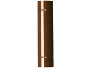 6pz tubo per stufa a legna porcellanato classic col. marrone ï cm. 14x 50 cod:ferx.vit54943