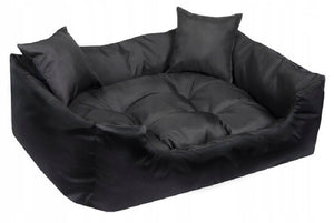 AIO FACTORY 100x75 cm ECCO Letto per cani impermeabile nero