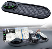 Mat antiscivolo multifunzionale per auto, supporto universale per telefono, mat antiscivolo per auto, gomma siliconica per telefono come decorazione per auto, occhiali, dispositivi mobili usati