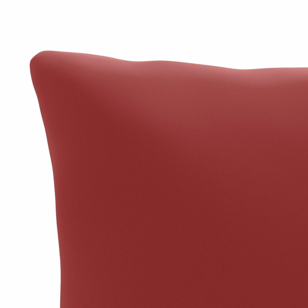 Cuscino per Schiena a 1 Pezzo PUTTEN 100% Poliestere Rosso Vino 946991