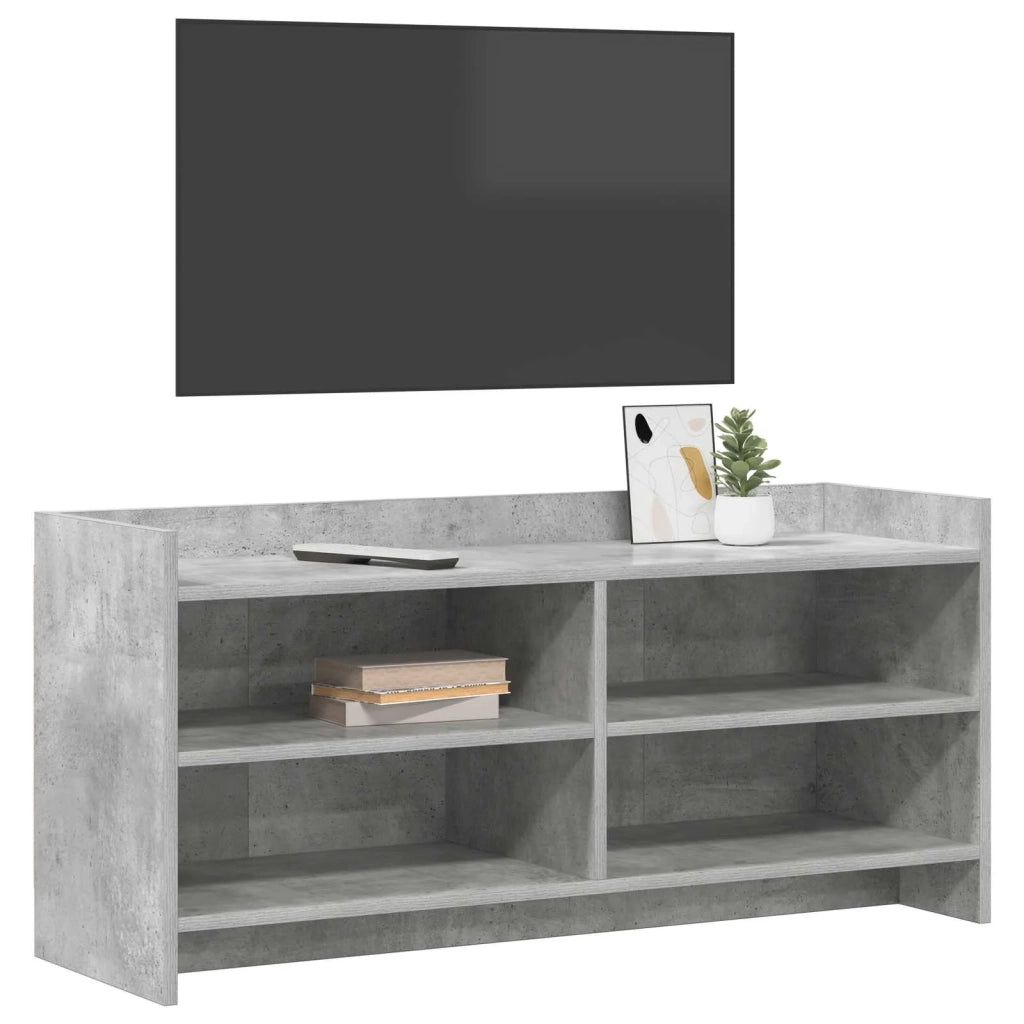 Mobile TV 100 x 33 x 47 cm Grigio Cemento Legno ingegnerizzato 8011222