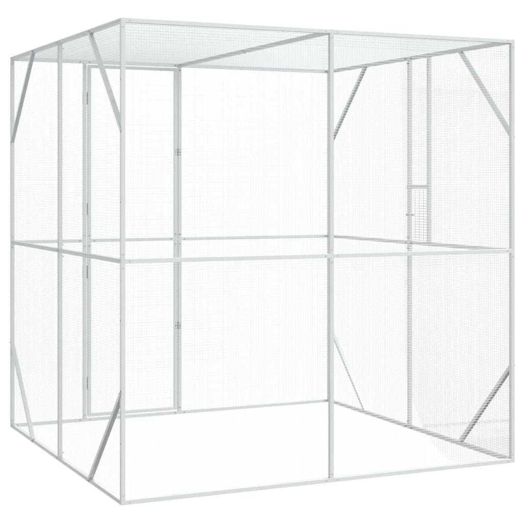 Gabbia per uccelli Antracite 209 x 202 x 214 cm Acciaio zincato 4100931