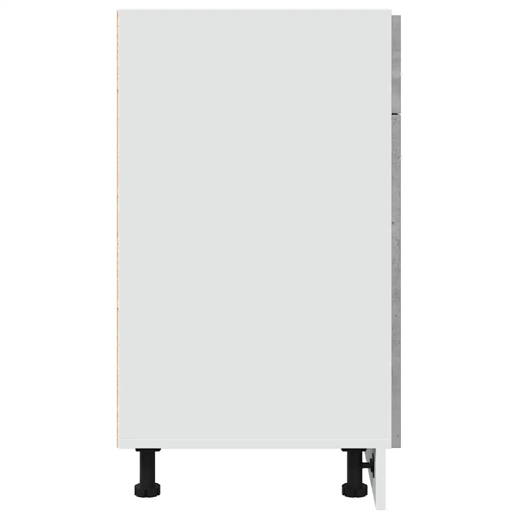 Armadio Inferiore Cassetto “Lyon” Grigio Cemento 80x46x81,5 856091