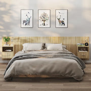 Comodini a Muro 2 pz Rovere Sonoma cod mxl 60210