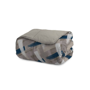 Trapunta Invernale Singola 180gr con Stampa in Microfibra Pennellate