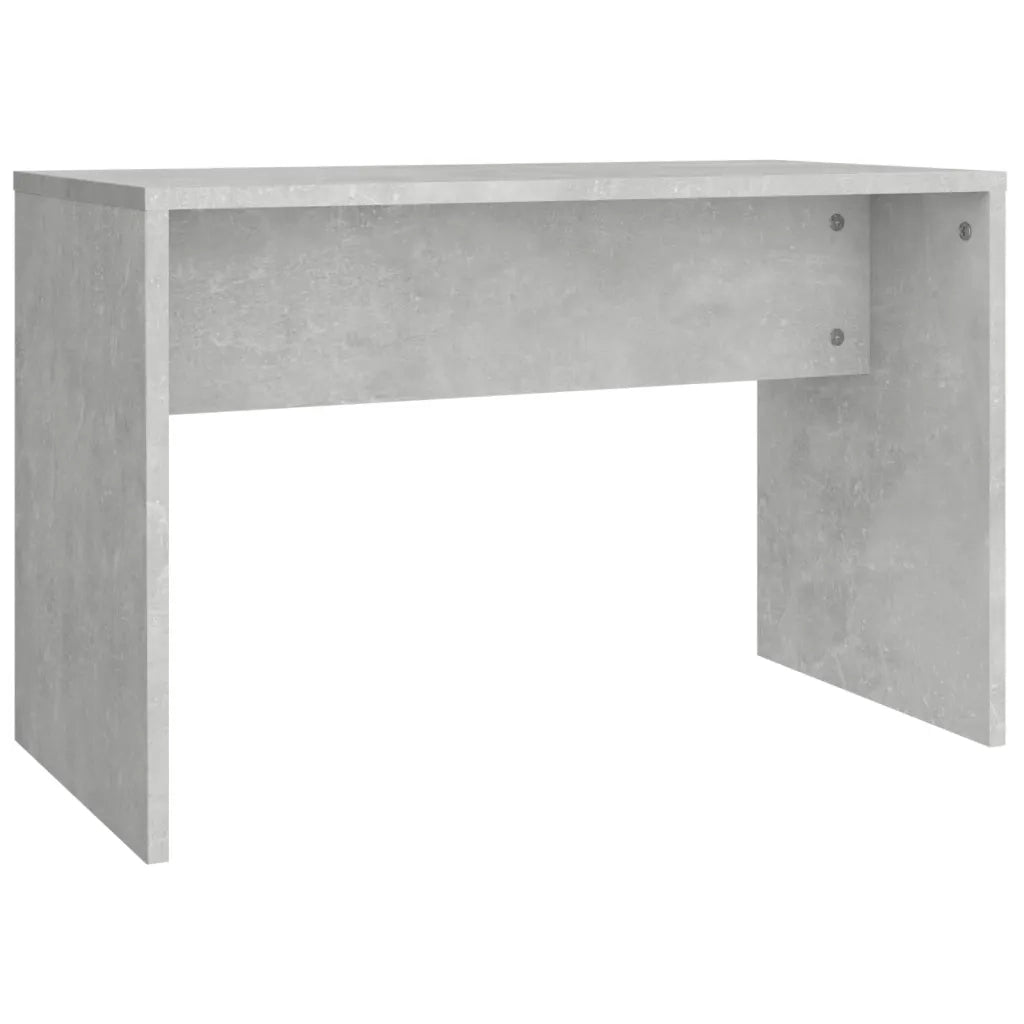 Set Tavolo da Toeletta | Tavolo da Trucco Grigio Cemento 86,5x35x136 cm