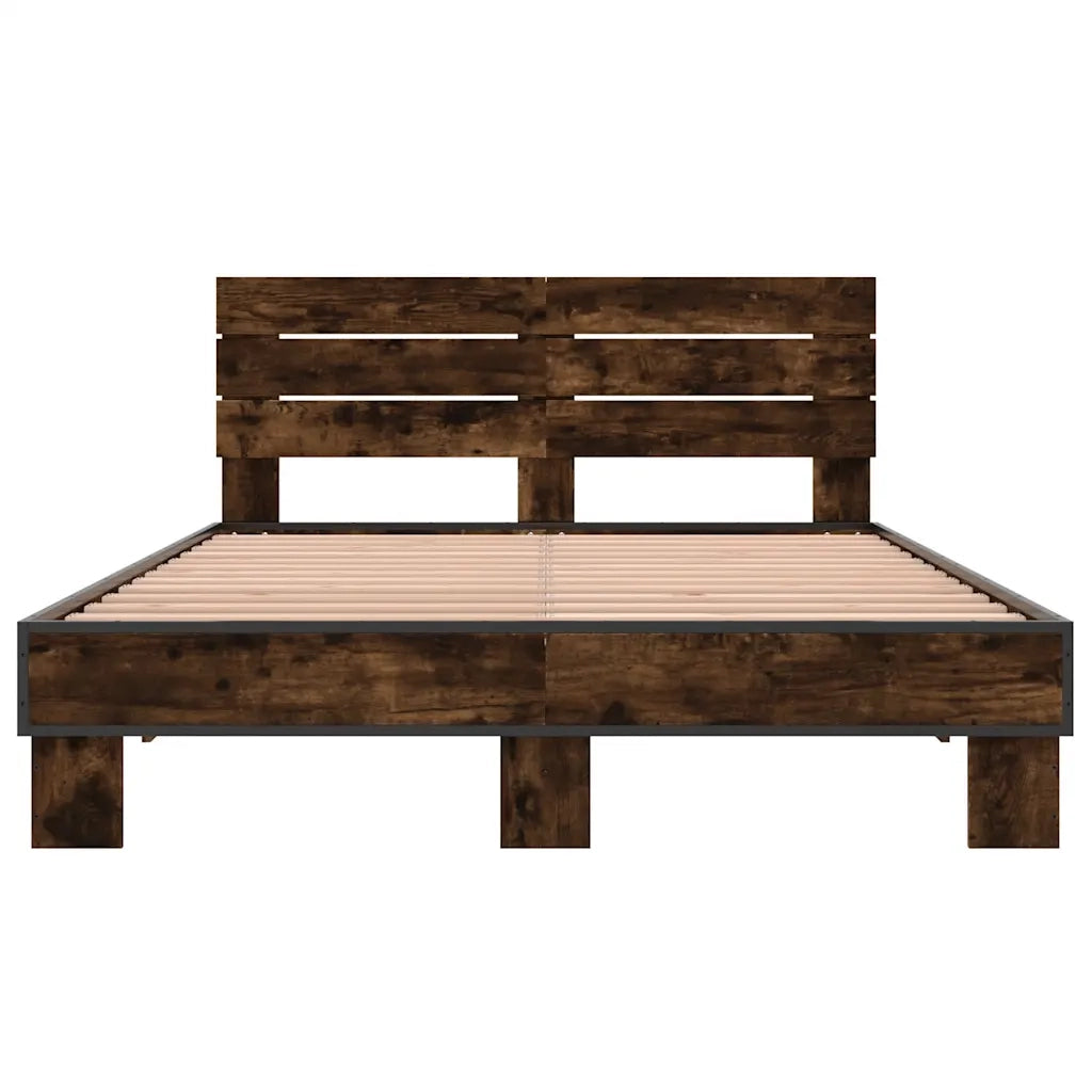 Giroletto Rovere Fumo 135x190 cm in Legno Multistrato Metallo
