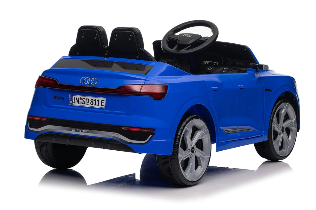 Macchina Elettrica per Bambini Licenza Ufficiale Audi SQ8 12V 4,5Ah Blu