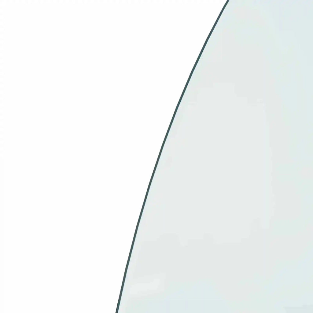 Piastra in vetro per camino Trasparente 800 x 600 mm Vetro CFW4648988