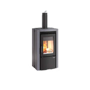 Stufa a Legna Nordica Ester Rivestimento in Pietra 7,5 kW