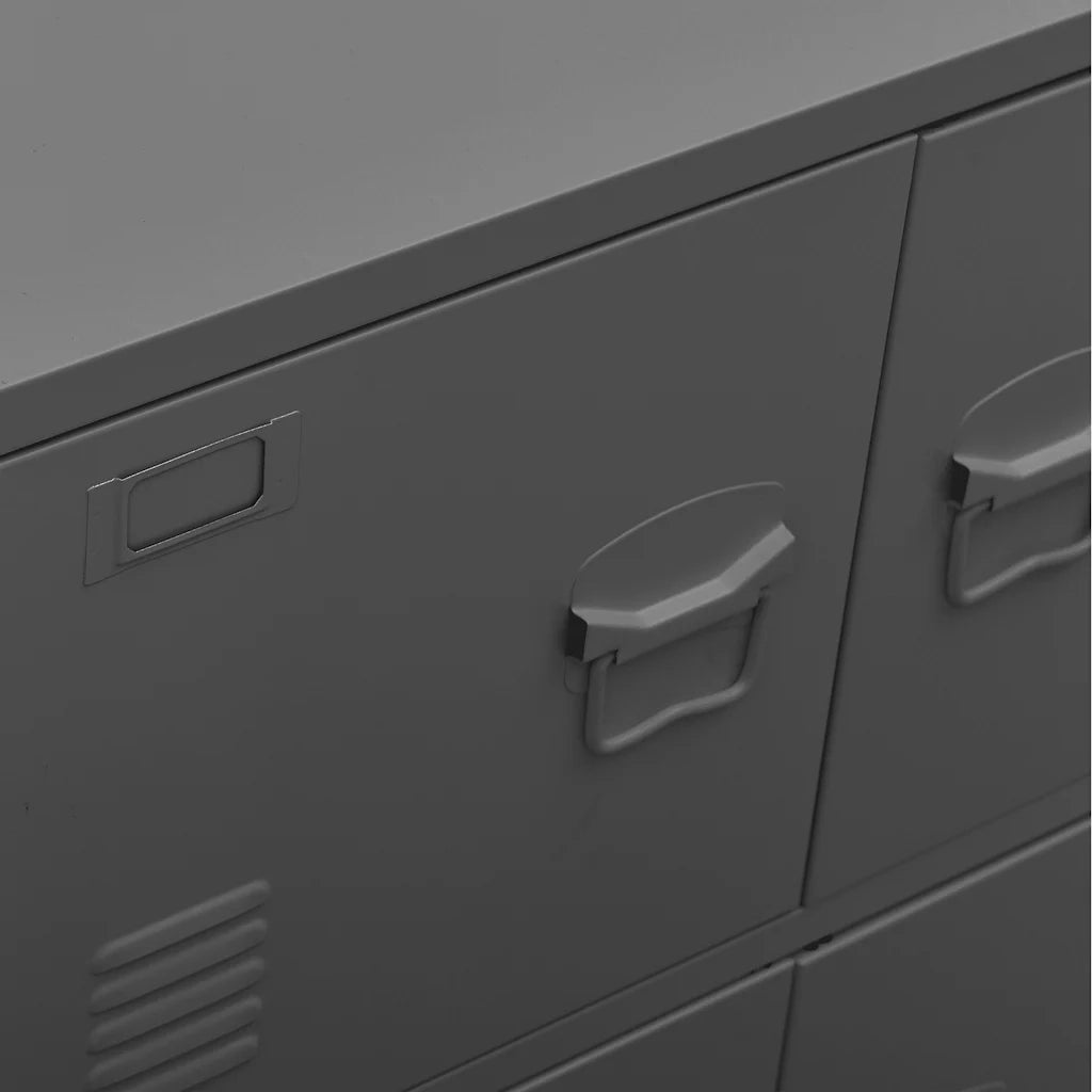 Classificatore Industriale Antracite 75x40x80 cm in Acciaio 339627