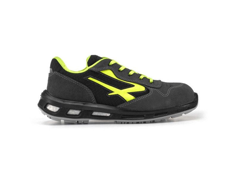 Scarpe antinfortunistiche professionali U-Power S1P RL20386 con dettagli gialli - 46