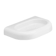 PORTA SAPONE SERIE LUCA- Bianco- METAF- pezzi 1