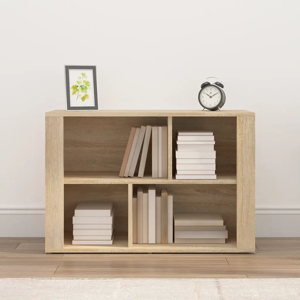 Credenza Rovere Sonoma 80x30x54 cm in Legno Multistrato 819479